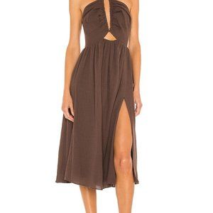 LPA Adalia Dress in Brown